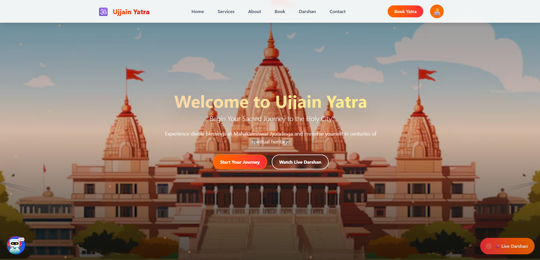 Ujjain Temple Explorer